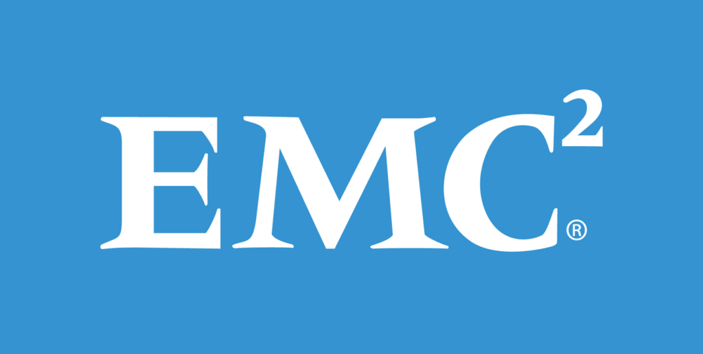 Logo of EMC now part of Dell Technologies