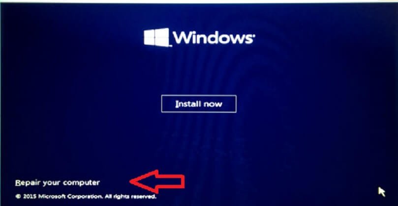 Repair windows operating system