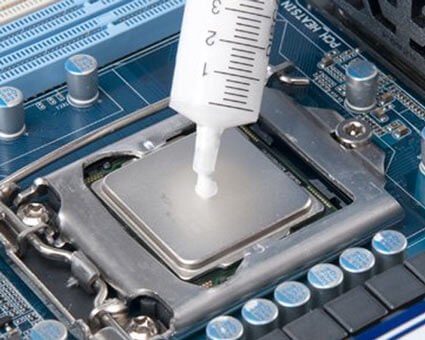 Overheating can be Fixed using thermal paste when a laptop wont turn on