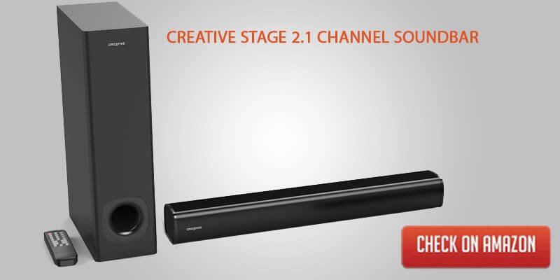 Creative stage 2.1 Channel soundbar