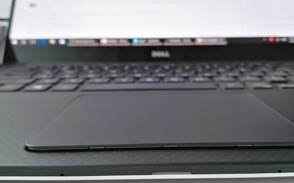 Swelling Dell battery affecting touchpad