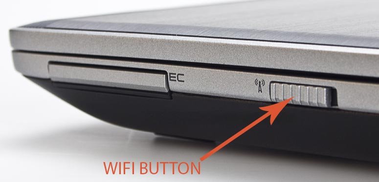 Dell Latitude WiFi button